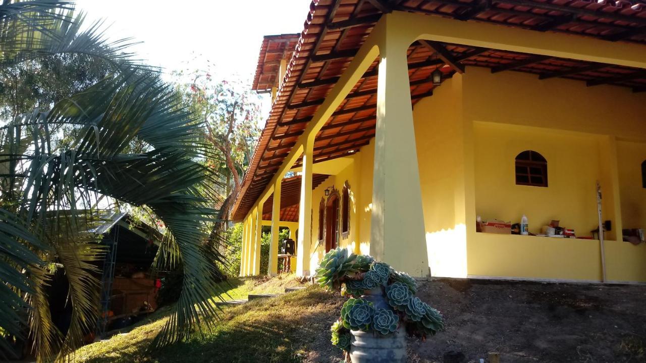 Casa Com Flores Công viên tiểu bang Pedra Azul Ngoại thất bức ảnh