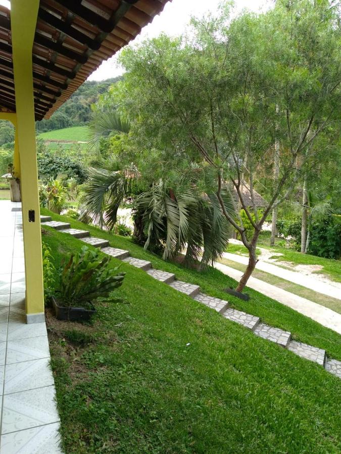 Casa Com Flores Công viên tiểu bang Pedra Azul Ngoại thất bức ảnh